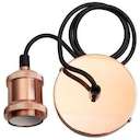 Патрон с проводом RETRO PLC 01 E27 230V/1M Rose gold JazzWay 5015975