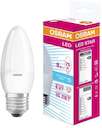 Лампа светодиодная LED STAR CLASSIC B 75 8W/840 8Вт свеча 4000К нейтр. бел. E27 806лм 220-240В матов. пласт. OSRAM 4058075210776