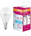 Лампа светодиодная LED STAR CLASSIC P 75 8W/840 8Вт шар 4000К нейтр. бел. E14 806лм 220-240В матов. пласт. OSRAM 4058075210837