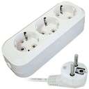 Удлинитель 3х2м с заземл. 16А IP20 Е-303 АБС-пл. ПВС 3х1 UNIVersal 9631976