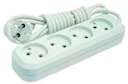 Удлинитель 4х3м без заземл. 10А IP20 MAKEL MGP143