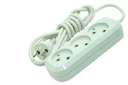 Удлинитель 3х2м без заземл. 10А IP20 MAKEL MGP122