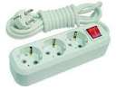 Удлинитель 3х3м с заземл. 16А IP20 с выкл. MAKEL MGP213
