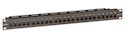 Патч-панель телефонная 19",1U,CAT3, 25 портов RJ45