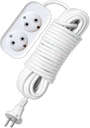 Удлинитель 2х10м без заземл. 10А IP20 Е-202 АБС-пл. ПВС 2х0.75 UNIVersal 9634265