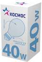 Лампа накаливания A50/A55 40Вт E27 220-240В мат. КОСМОС LKsmSt55Fr40E27v2