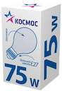 Лампа накаливания A50/A55 75Вт E27 220-240В мат. КОСМОС LKsmSt55Fr75E27v2