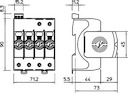 Устройство защиты от импульсных перенапр. УЗИП 385В SurgeController V20-3+NPE+FS-385 3 пол. OBO 5095353