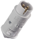 Вилка эл. каб. 16А 2P+N IP44 40-50В Mennekes 637A