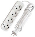 Удлинитель 4х7м без заземл. 10А IP20 Е-204 АБС-пл. ПВС 2х0.75 UNIVersal 9631970