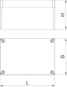 Коробка распределительная ALU 150х100х80 MX 151008 SGR OBO 2011316