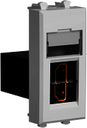 ДКС 4400251 HDMI розетка модульная, тип А-А, Avanti, Белое облако, 1 модуль