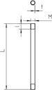 Труба с резьбой M16 3000мм SM16W SW d16мм черн. покрытие (дл.3м) OBO 2046500