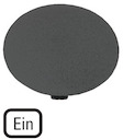 Шильдик кнопочный грибовидный "ON" M22-XDP-S-D6 черн. EATON 218276