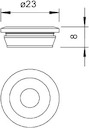 Ниппель d7-13мм 89 3MM NUT OBO 2012081