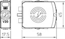 Вставка 75В SurgeController V20-0-75 OBO 5095360