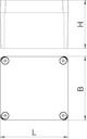 Коробка распределительная ALU 80х75х57 MX 080705 SGT OBO 2011348
