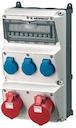 Бокс AMAXX IP44 2СЕЕ+3SCHUKO+5авт. выкл. Mennekes 930011
