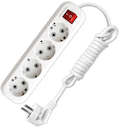 Удлинитель 4х2м с заземл. 16А IP20 S-304 с выкл. ПВС 3х1 UNIVersal 9634419