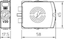 Вставка 385В SurgeController V20-0- 385 OBO 5095368