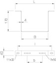 Скоба подвесная AHB-T1732 VA4547 OBO 6364017