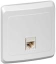 Розетка компьютерная 1-м СП Этюд RJ45 бел. SchE KOMC-001B