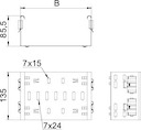 Соединитель фасонных деталей 85х100 FVM 810 DD OBO 6065810