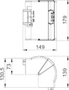 Угол внешний кабель-канала Rapid 80 70х170мм ABS-пласт. GK-AH70170CW крем. OBO 6274611