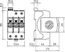 Устройство защиты от импульсных перенапр. УЗИП 385В SurgeController V20-3+FS-385 3 пол. OBO 5095303