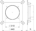 Основание монтажное под заливку в бетон IBD 35048 R9IBD 35048 R9 OBO 7399858