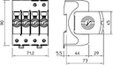Устройство защиты от импульсных перенапр. УЗИП 320В SurgeController V20-3+NPE-320 3 пол. OBO 5095263