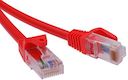 Патч-корд неэкранированный CAT6 U/UTP 4х2, LSZH, красный, 10.0м