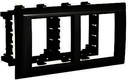 ДКС 4402914 Рамка-суппорт Avanti для In-liner Front, черный, 4 модуля