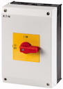 Выключатель в корпусе 3п 32А P1-32/I2-RT красн. ручка EATON 207321