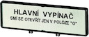 Держатель с шильдиком с надписью P3 ZFS78-P3 EATON 205563