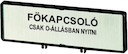 Держатель с шильдиком с надписью для T5b P3 ZFS80-P3 EATON 205565