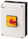 Выключатель нагрузки в корпусе 3п 100А P3-100/I5-RT красн. ручка EATON 207382