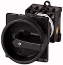 Выключатель нагрузки 3P+N Ie=12А 0-1 90град. T0-2-8900/V/SVB-SW черн. ручка EATON 207406