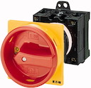 Выключатель нагрузки 3P+N Ie=12А 0-1 90град. T0-2-8900/V/SVB красн. ручка EATON 207405