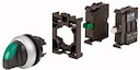 Переключатель 1НО 24В DC с подсветкой зел. M22-WRLK-G-K10LED-BVP EATON 110924