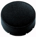 Шильдик кнопочный выступающий пустой черн. M22-XDH-S EATON 216428