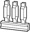 Перемычка XN-QV/2 2-растровый EATON 140098