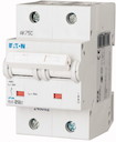 Выключатель автоматический модульный 2п B 50А 25кА PLHT-B50/2 EATON 248002