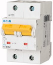 Выключатель автоматический модульный 2п B 125А 15кА PLHT-B125/2 EATON 248006