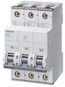 Выключатель автоматический модульный 3п D 6А 10кА Siemens 5SY43068