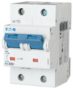 Выключатель автоматический модульный 2п C 20А 25кА PLHT-C20/2 EATON 248007